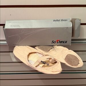 So Danca Kids Ballet Shoes - Cream
